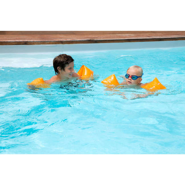 NABAIJI Kids' Swimming Armbands 3060 kg orange Decathlon