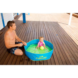 Piscinette Enfant Tidipool Bleue Avec Sac De Transport Etanche 5 Cm Diametre Nabaiji Decathlon