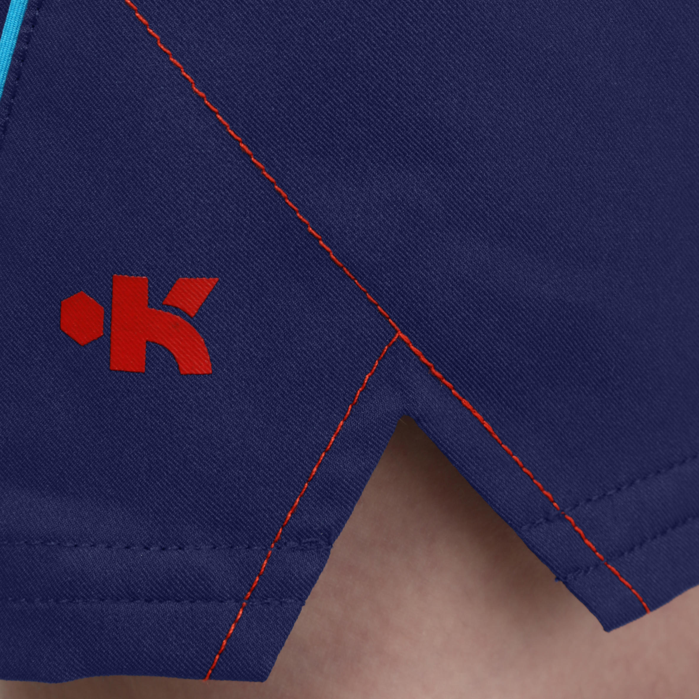 F500 Junior Football Shorts Blue 3/7