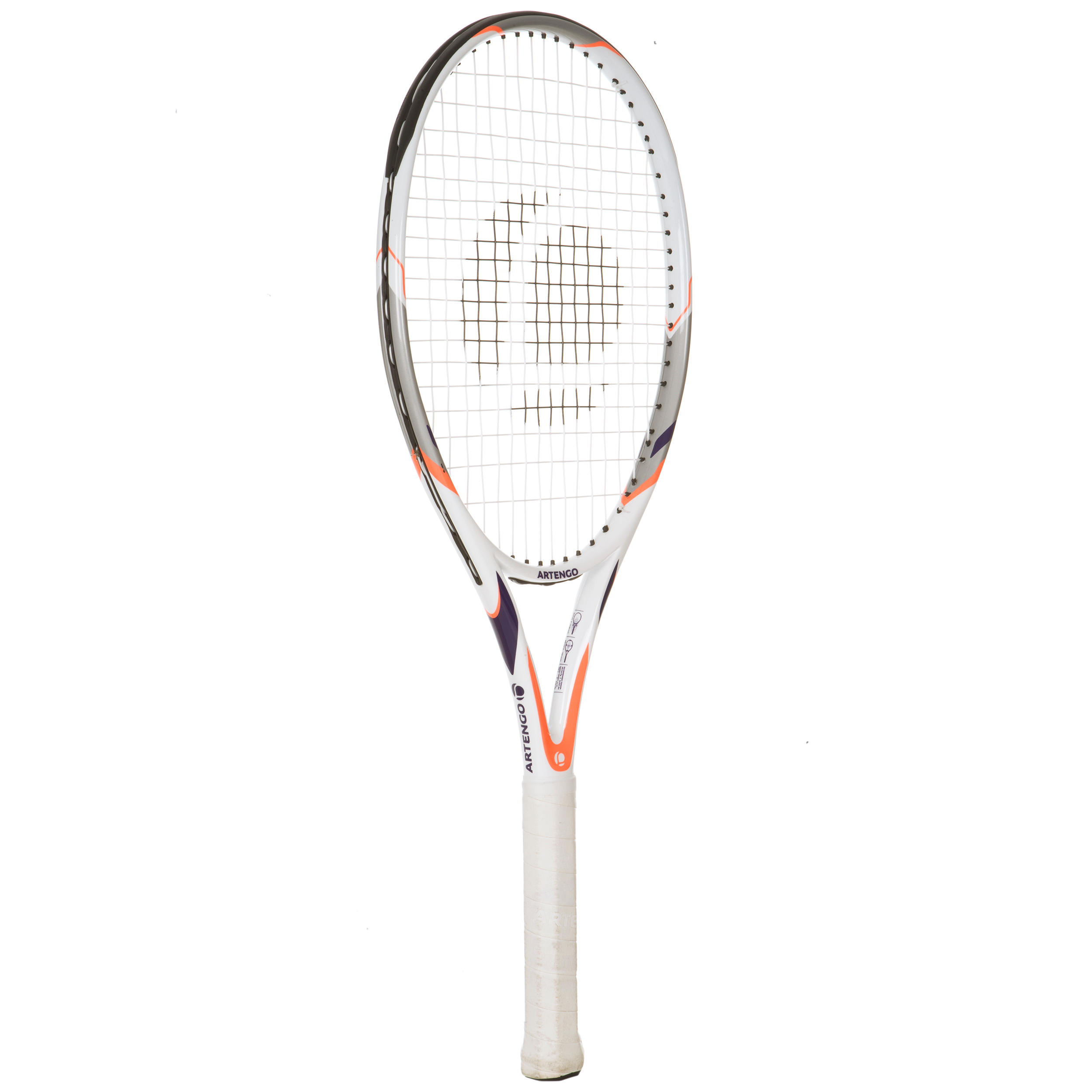 TR160 Adult Tennis Racket - White 17/19
