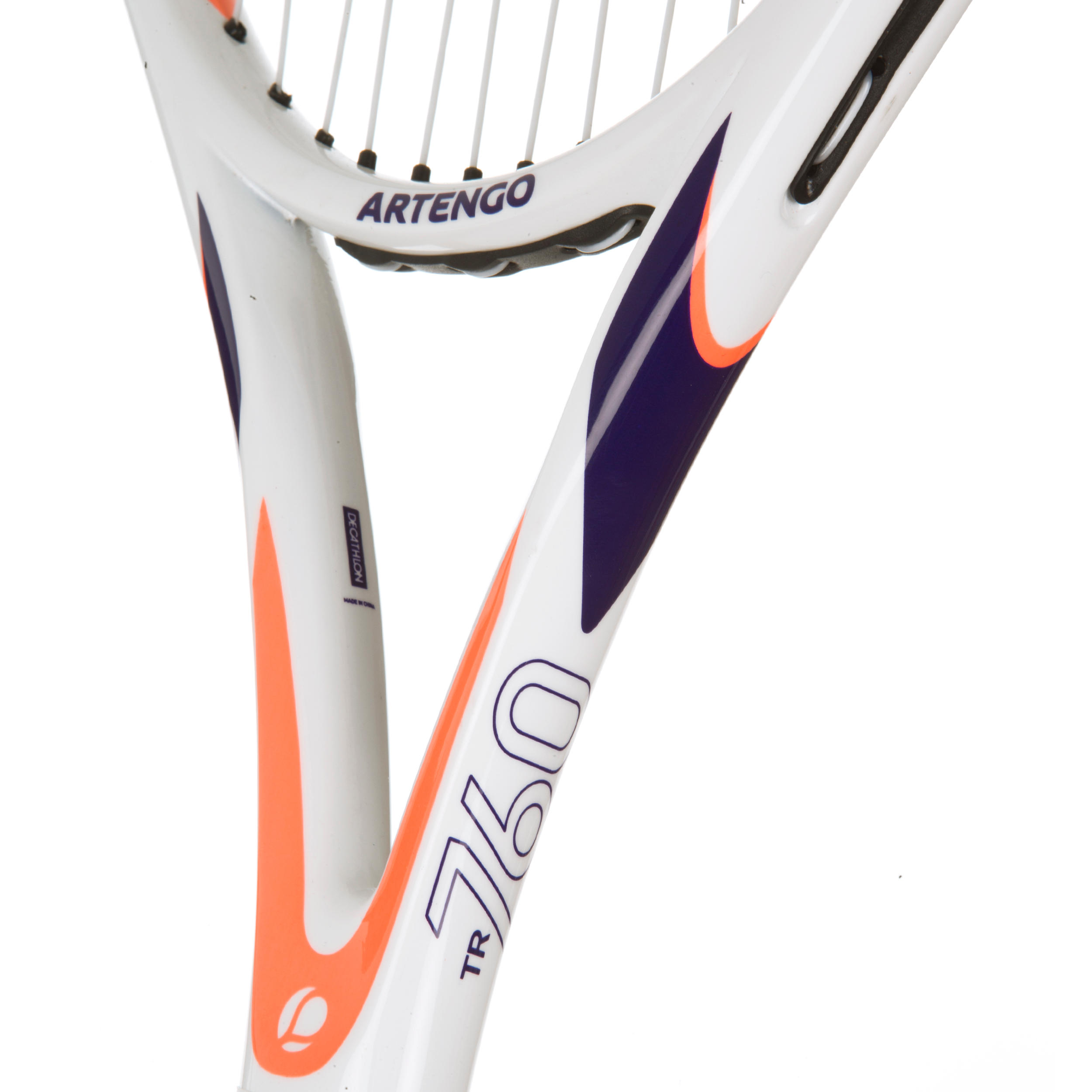 TR160 Adult Tennis Racket - White 16/19