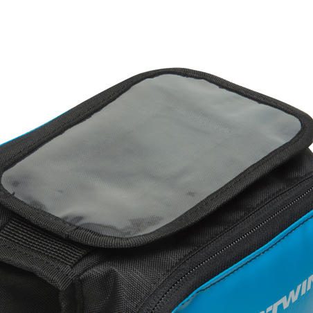 Plava biciklistička dvojna torbica 520 (2 l)