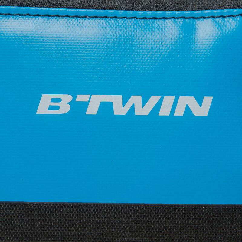 Bolsa cuadro bicicleta 2L doble Btwin 520 azul