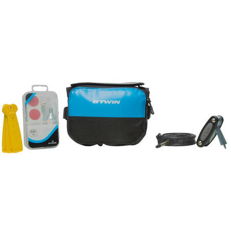 520 Double 2L Bike Frame Bag - Blue