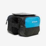 Cycling Double Frame Bag 2L - 520 Blue/Black