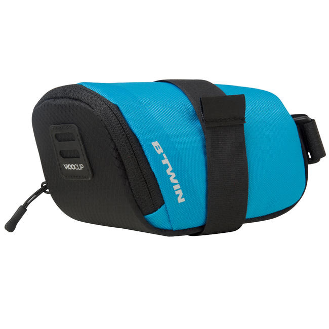500 Bike Saddle Bag M 0.6L Blue