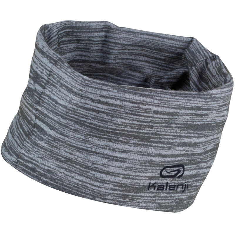 KALENJI RUNNING HEADBAND MULTIPURPOSE MOTTLED GREY KALENJI RUNNING HEADBAND MULTIPURPOSE MOTTLED GREY