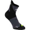 Laufsocken dick Strap schwarz