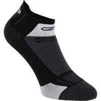 чорапи за бягане KIPRUN, къси, черни