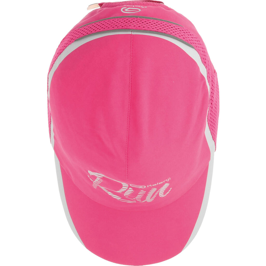 CASQUETTE RUNNING FEMME ROSE