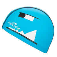 SILICONE MESH SWIM CAP SIZE S - PRINT WOZBOY