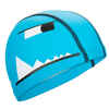 Gorro de natación en tela revestida de silicona Nabaiji Silimesh 500 azul