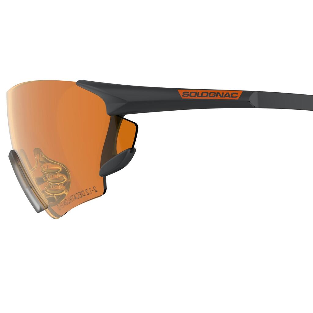 Medžioklinio šaudymo apsauginių akinių komplektas „100“, 3 vienetai, keičiami stiklai
