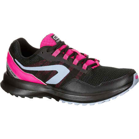 Run Active Grip Women's Jogging Shoes - Black Pink