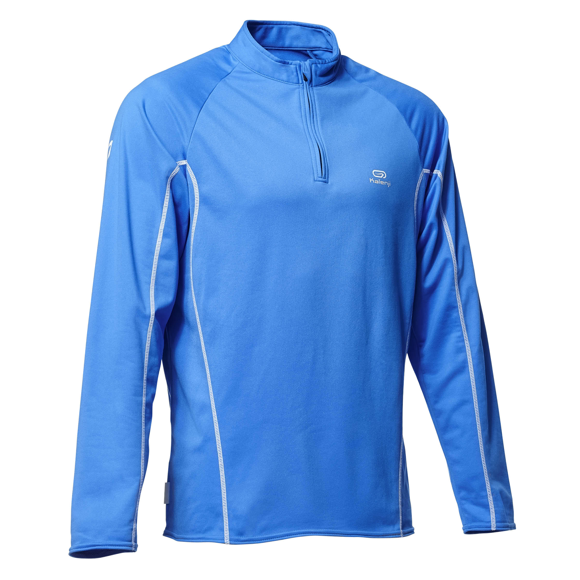 KALENJI Run Warm Men's Running Long-sleeved T-Shirt - Blue
