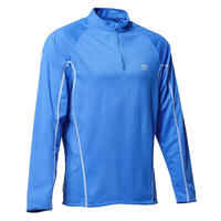 Run Warm Men's Running Long-sleeved T-Shirt - Blue
