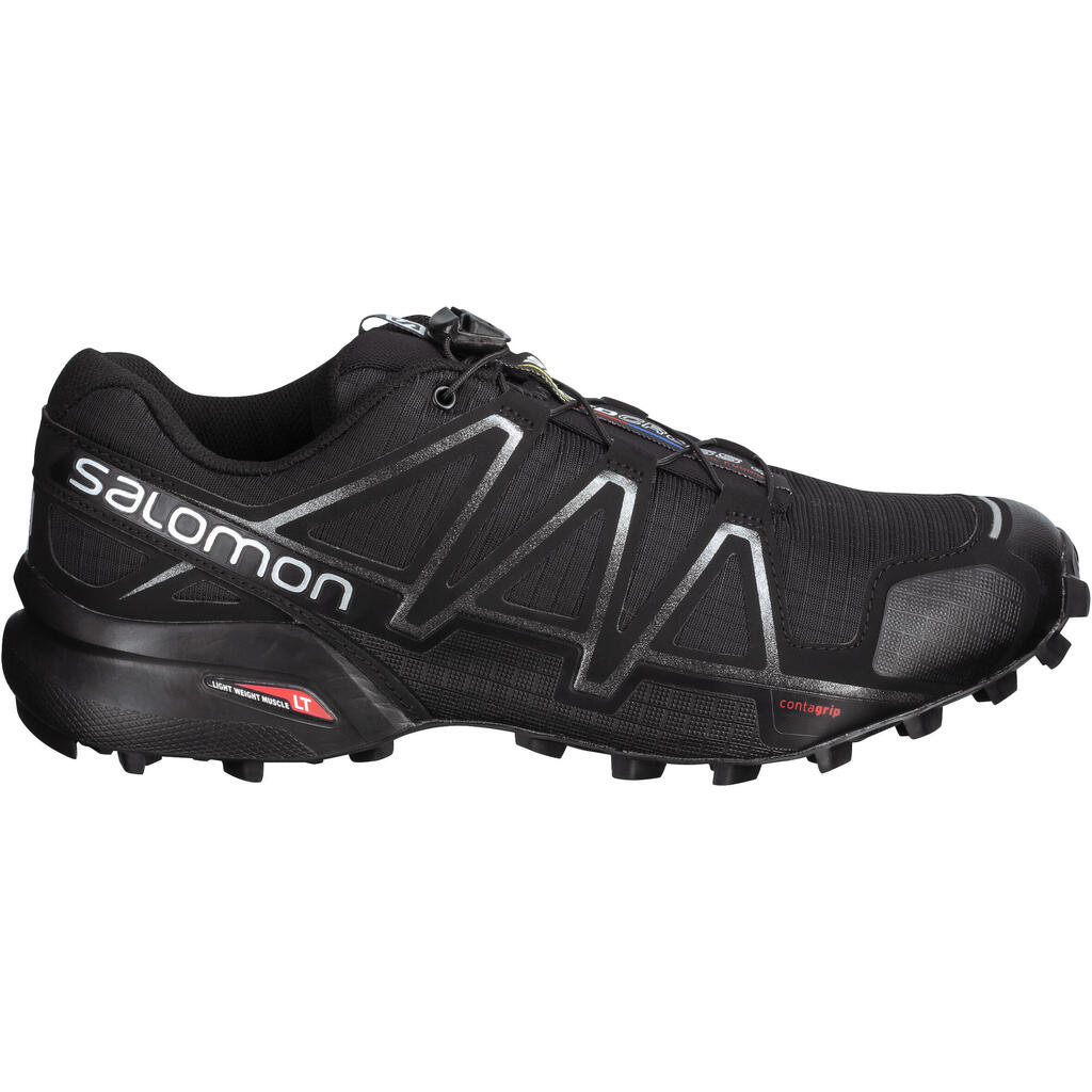 Ανδρικά Παπούτσια για Trail Salomon Speedcross 4 - Μαύρο