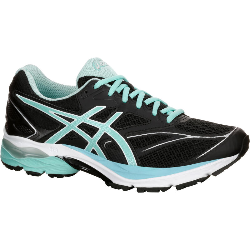 Zapatillas de running mujer ASICS GEL PULSE 8 negro azul 