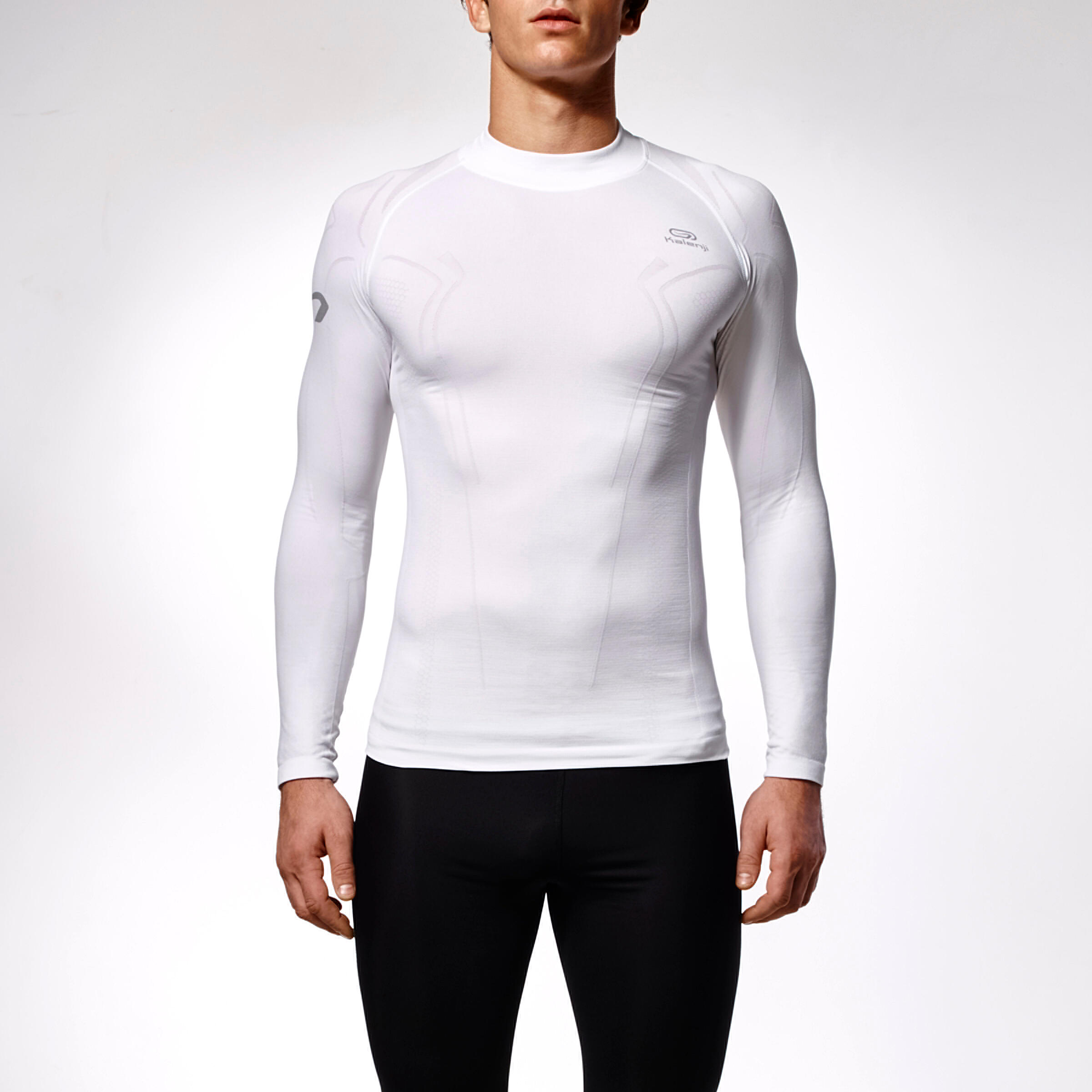 Men's Kiprun Fit Running Jersey - white 3/9