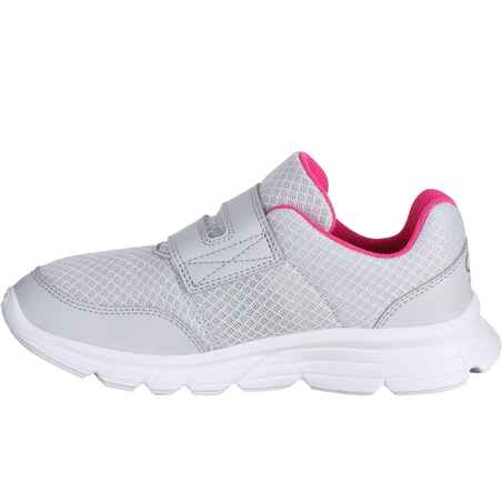 EKIDEN ONE CHILDREN'S ATHLETICS SHOES GREY AND PINK