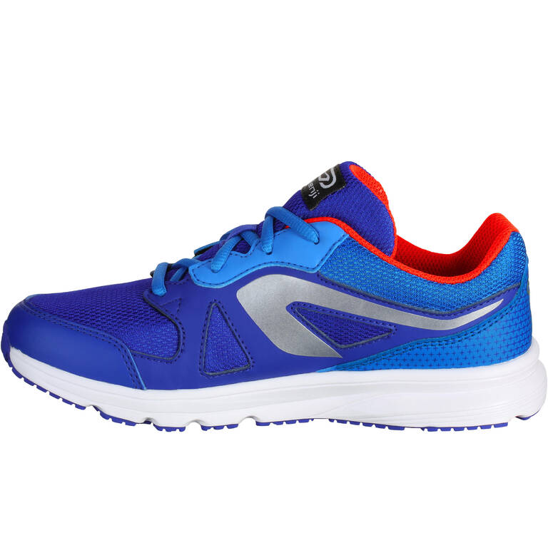 ស្បែកជើង Ekiden Active Lace-Up សម្រាប់កុមារពាក់រត់ - ខៀវ