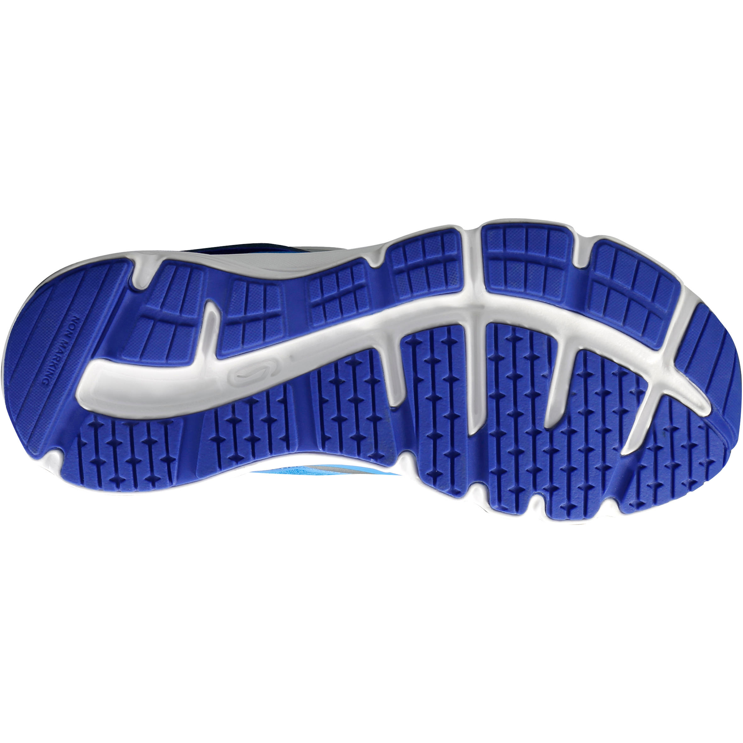 CHAUSSURE RUNNING ENFANT EKIDEN ACTIVE SCRATCH BLEU ROUGE Decathlon