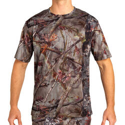 Breathable Short Sleeve T-shirt - Woodland Camo