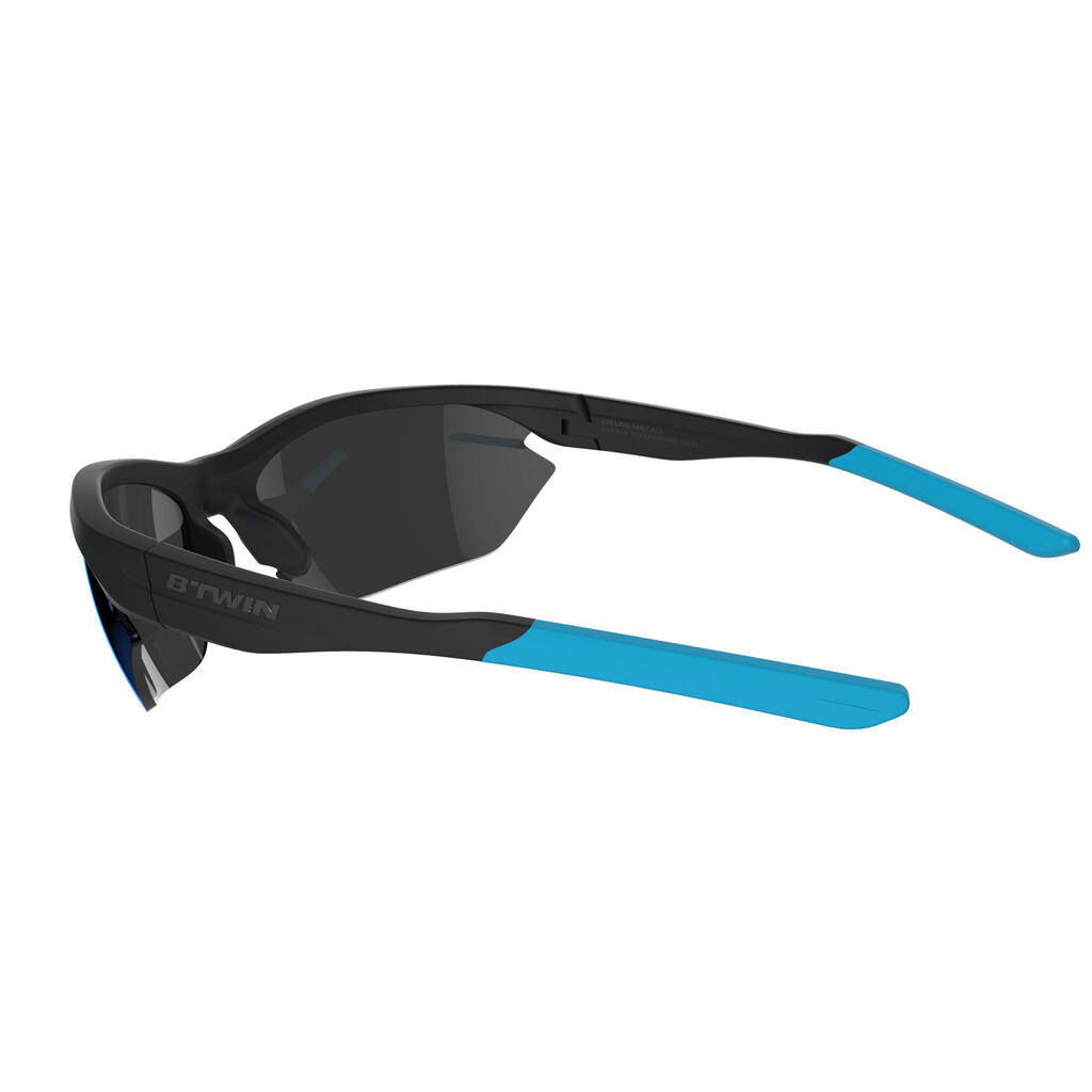 Sonnenbrille Sportbrille Cycling 500 Kat. 3 schwarz/blau