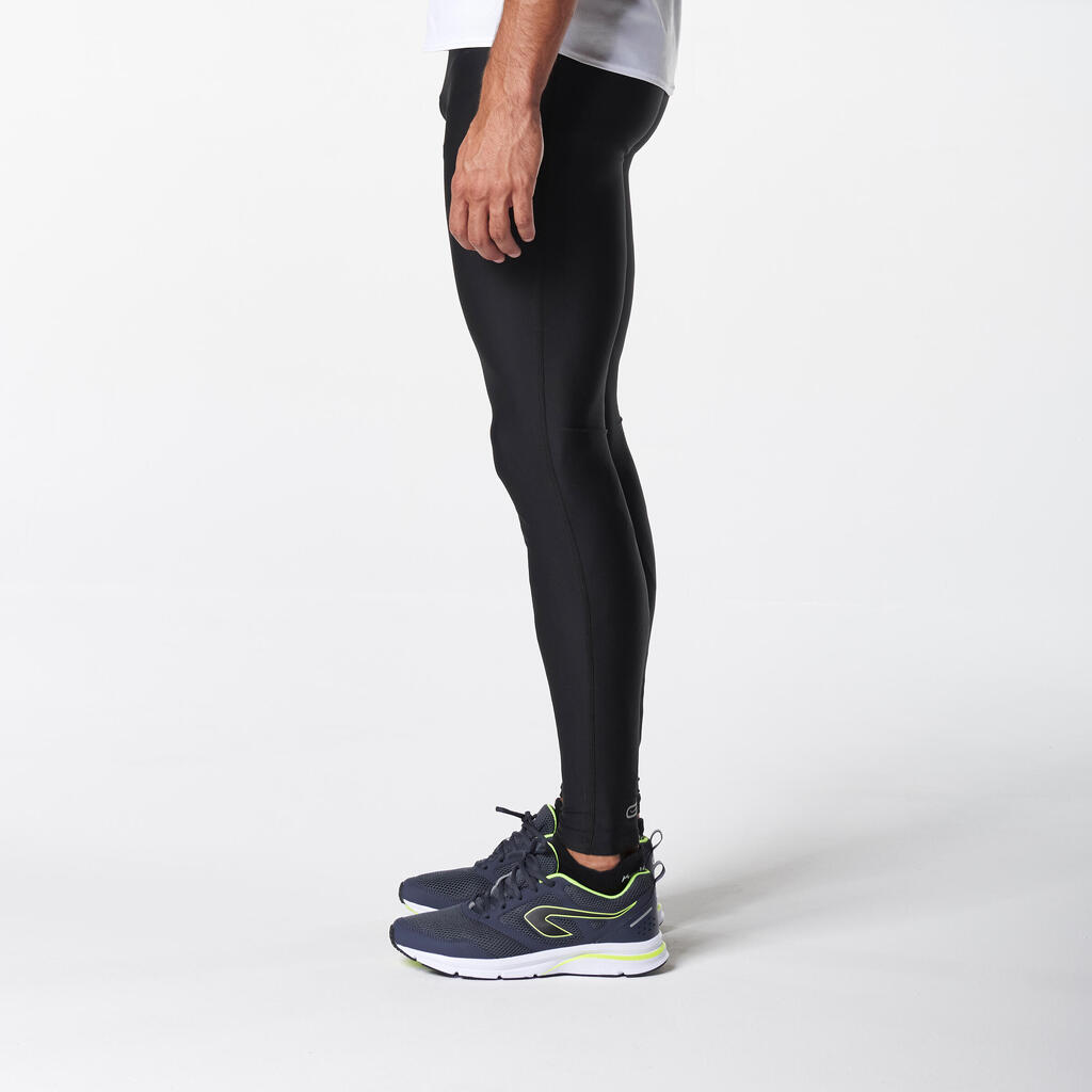 Men's Running Breathable Long Tights Dry - black