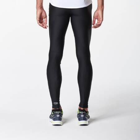 Men's Running Breathable Long Tights Dry - black