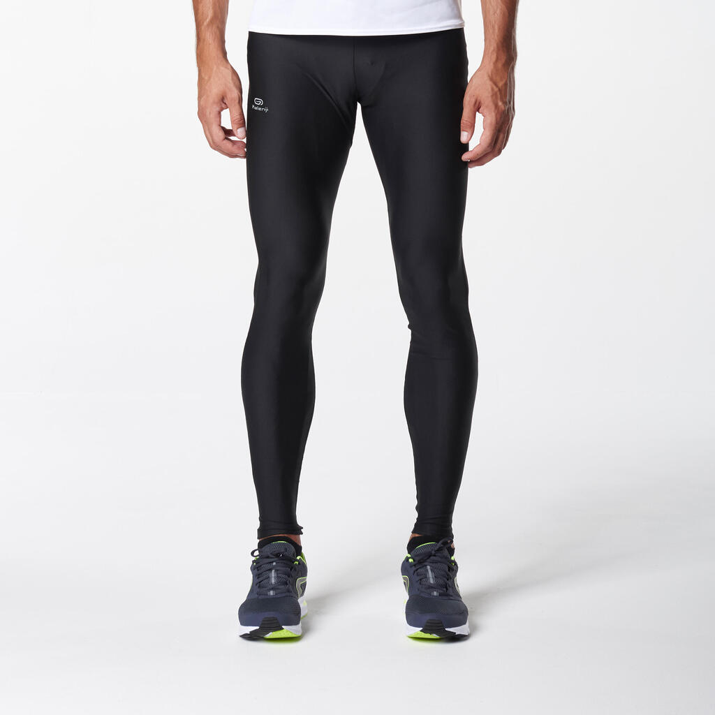 Men's Running Breathable Long Tights Dry - black
