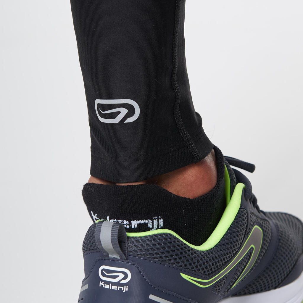 Men's Running Breathable Long Tights Dry - black