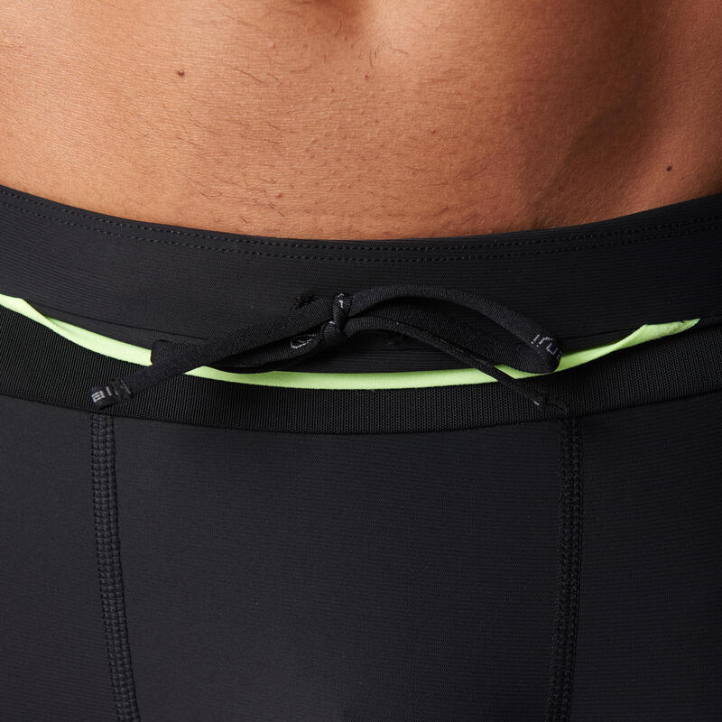 KIPRUN MEN'S COMPRESSION RUNNING TIGHTS BLACK KIPRUN Decathlon