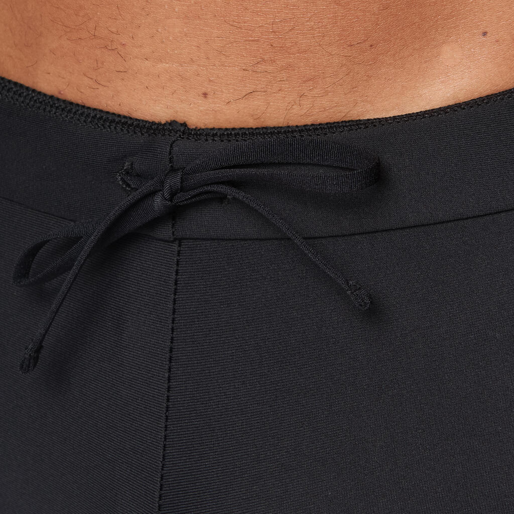 Men's Running Breathable Long Tights Dry - black