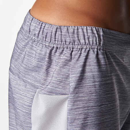 RUN DRY+ MEN'S SHORTS - MOTTLED GREY