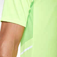 RUN DRY+ MEN'S RUNNING T-SHIRT YELLOW