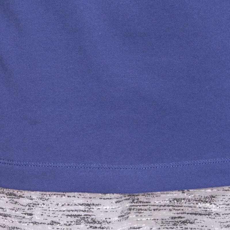 T-Shirt regular Gym & Pilates homme bleu marine