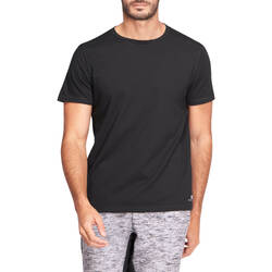 500 Regular-Fit Pilates & Gentle Gym T-Shirt - Black