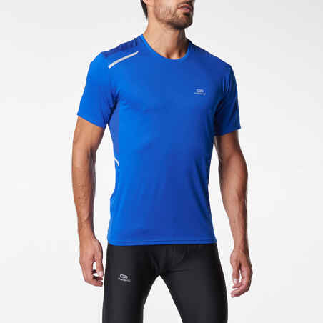 RUN DRY+ MEN'S RUNNING T-SHIRT BLUE