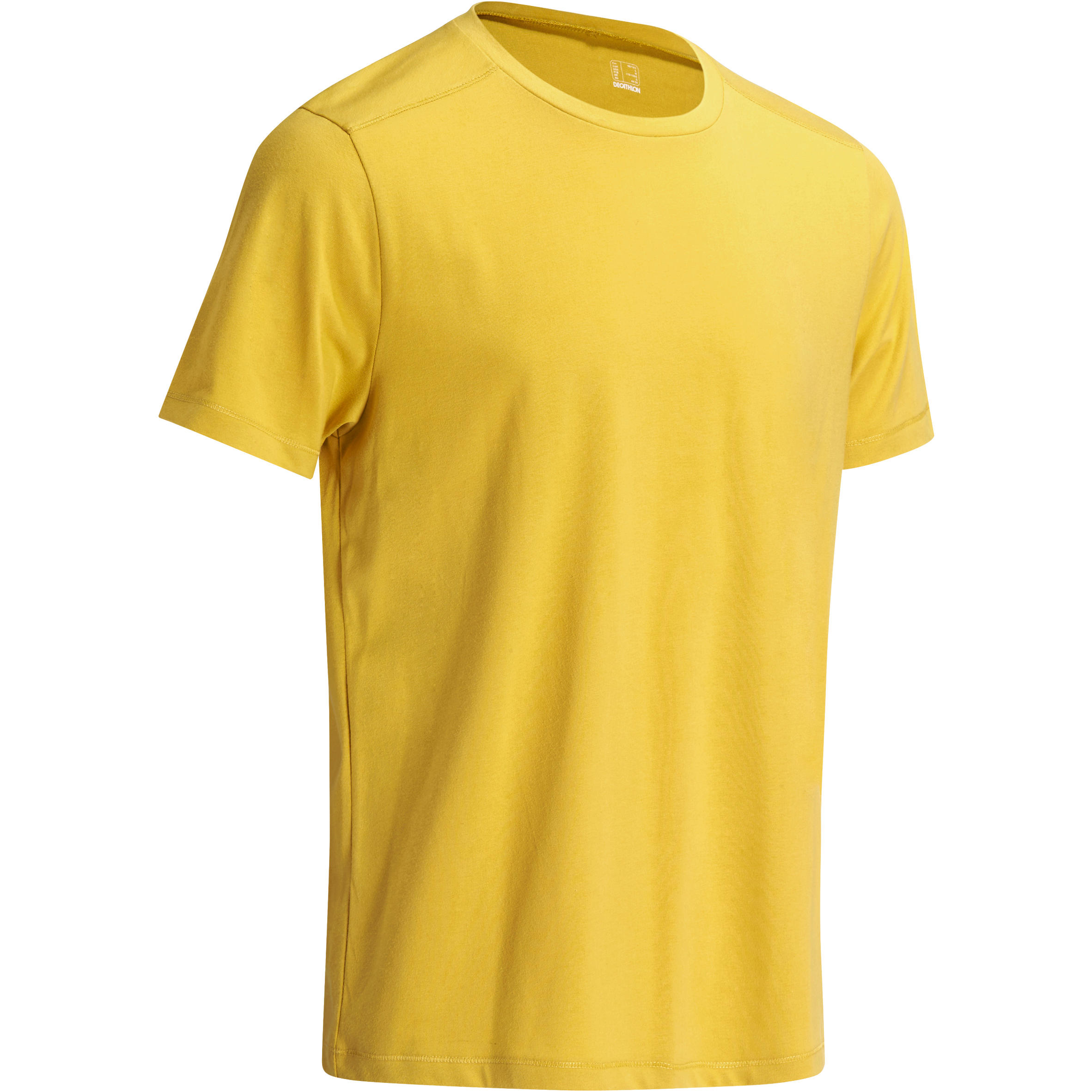 decathlon yellow t shirt
