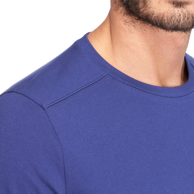 T-Shirt regular Gym & Pilates homme bleu marine