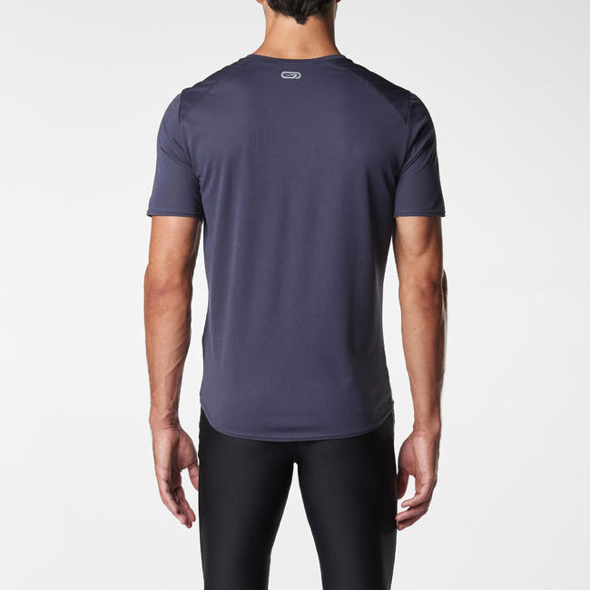 Buy Ekiden Grey Men Running T-Shirt Online In India