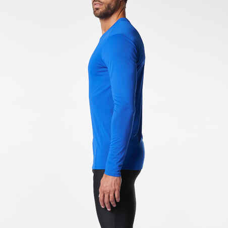 SUN PROTECT MEN'S RUNNING T-SHIRT BLUE