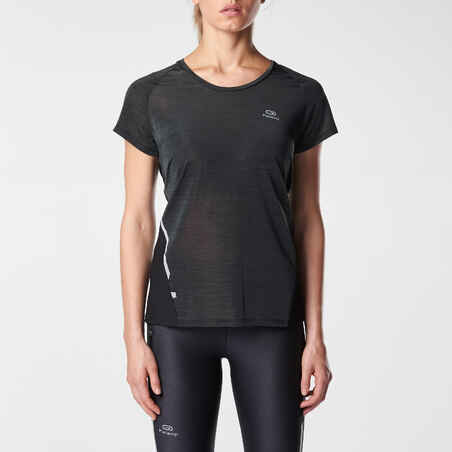 RUN LIGHT WOMEN'S T-SHIRT - BLACK