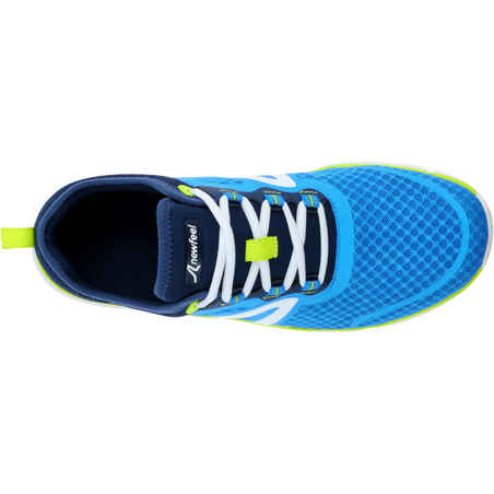 Soft 540 Mesh Men's Fitness Walking Shoes - Blue/Yellow