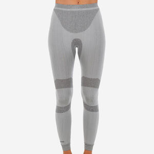 Pantalón largo interior térmico Mallas Técnicas Vela Race 500 Mujer Gris