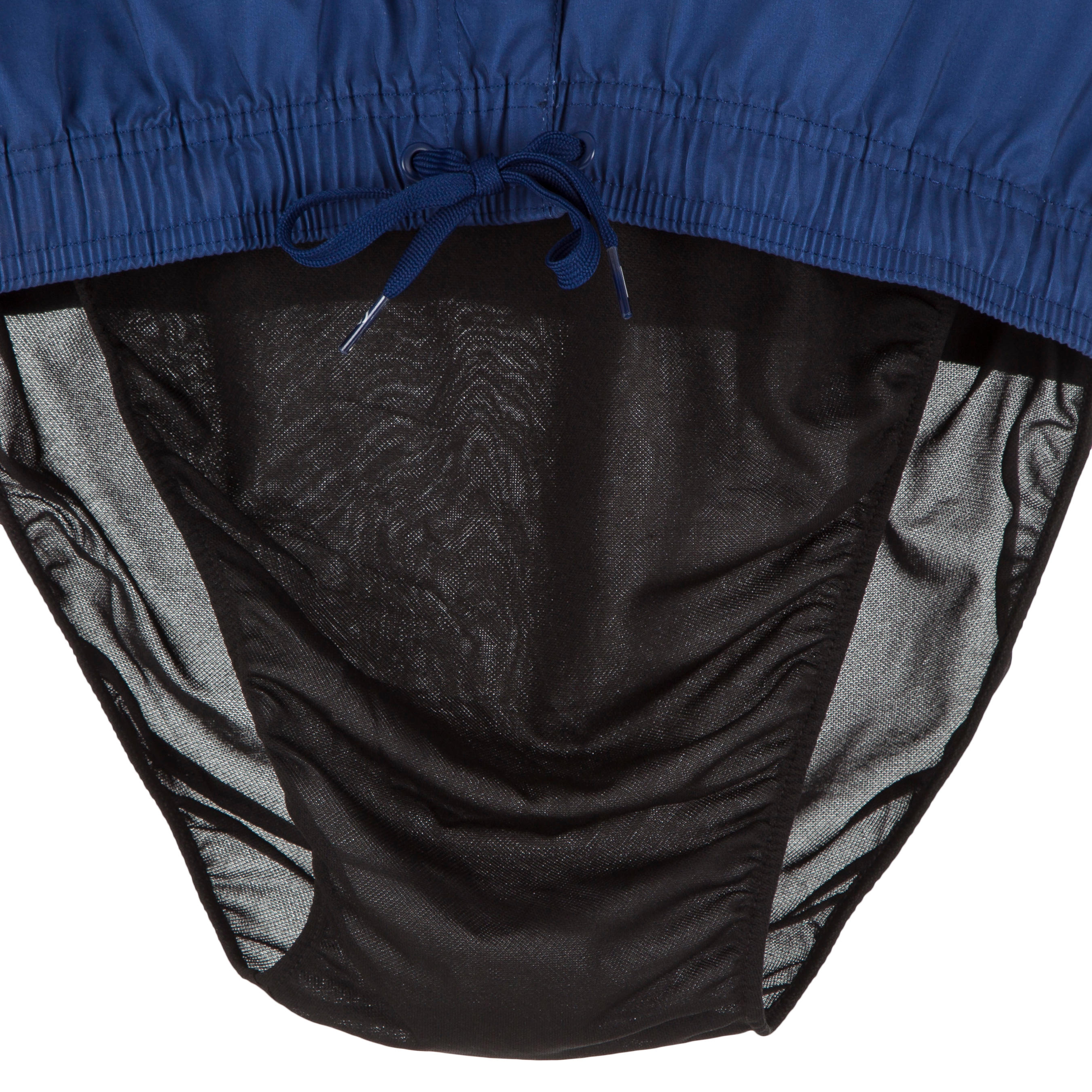 Costume mare uomo QUIKSILVER WAVE corto blu-arancione 4/4