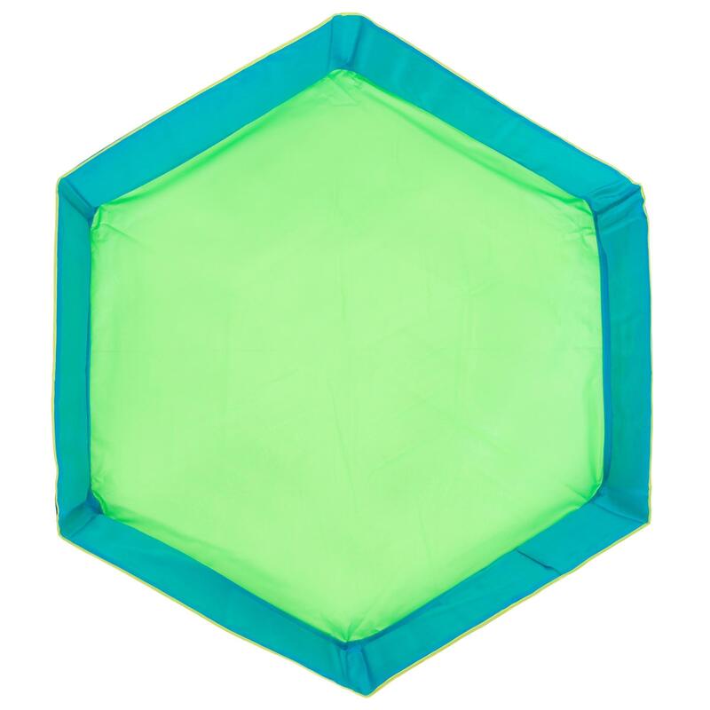 Piscina pieghevole TIDIPOOL Ø 88,5 cm blu-verde