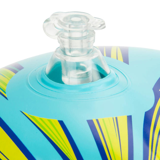 Adult swimming armbands printed blue