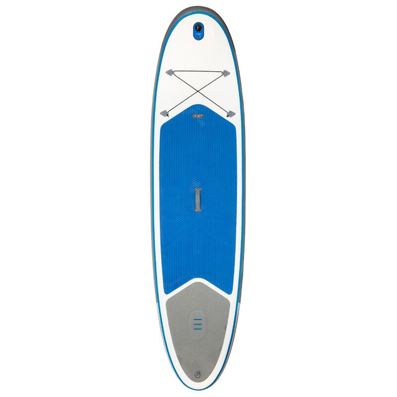 Standard fin guide rail inflatable SUP black